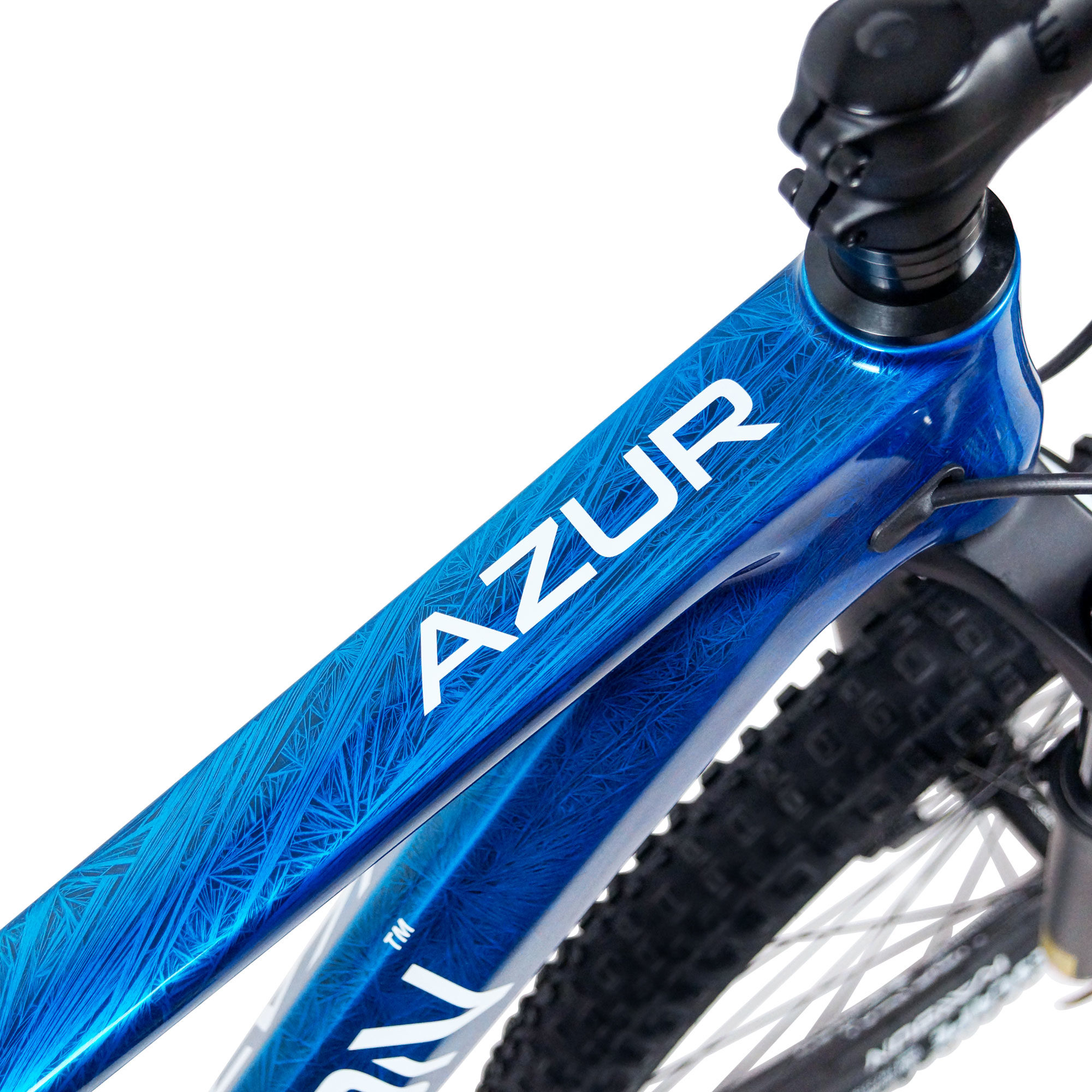 Karbon Azur S top tube